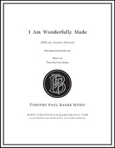 I Am Wonderfully Made SATB choral sheet music cover